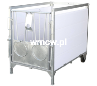 Boks dla cieląt mobilny mały 120 x 80 cm (14610)