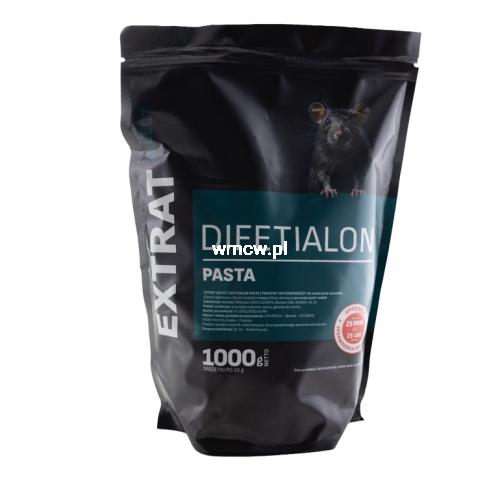 Trutka na myszy i szczury, pasta 1 kg, difetialon, Extrat Select SKU