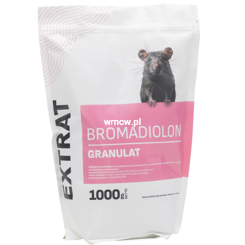 Trutka na myszy i szczury, granulat 1kg, bromadiolon, Extrat